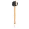 Long Handle Bath Brush with Handing Rope Silicone Shower Back