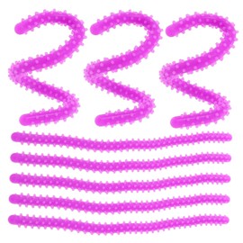 FRCOLOR 10pcs Spiral Hair Perm Rods Durable Curling Rollers for Easy Hair Styling Flexible Design for Home Salon Use Portable Lightweight