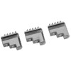 3pcs pair K11-80 Inside Jaw Chuck Self Centering Metal Lathe