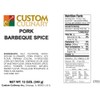 Custom Culinary Pork Barbeque Spice, 12 Ounce