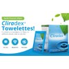 Cliradex Towelettes - Natural Face, Eyelash & Eyelid Cleanser -