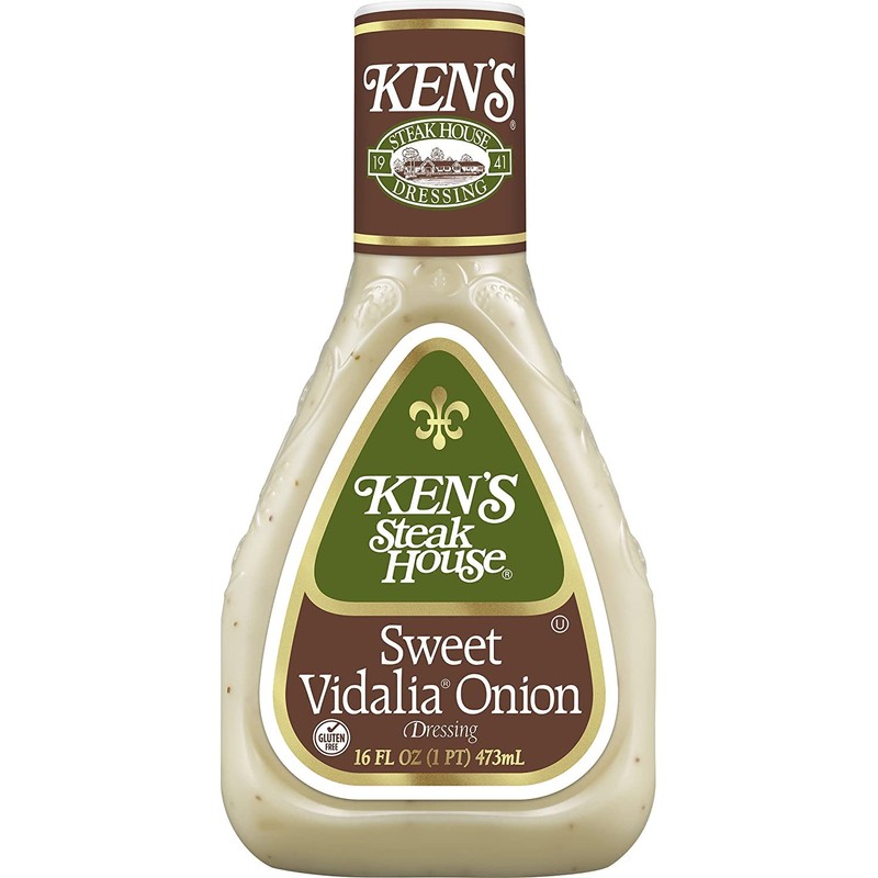 Ken's Steak House Sweet Vidalia Onion Dressing, 16 OZ (Pack