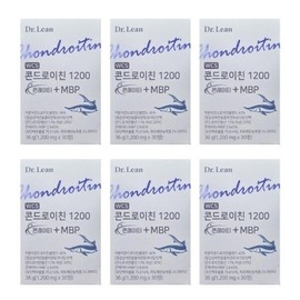 Dr.Lin Chondroitin 1200 Conrate + MBP 1200mg x 30 tablets, 6 boxes SCZ / 닥터린 콘드로이친 1200 콘레이티 + MBP 1200mg x 30정 6박스 SCZ