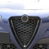 carpart2021 Carbon Fiber ABS Front V Shape Grille Trim Fit