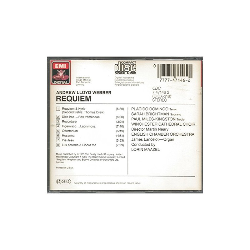 Lloyd Webber: Requiem