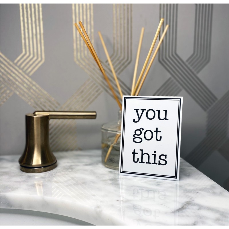 Inspirational You Got This Magnet, Positive Affirmation Stickers, Motivational Wall
