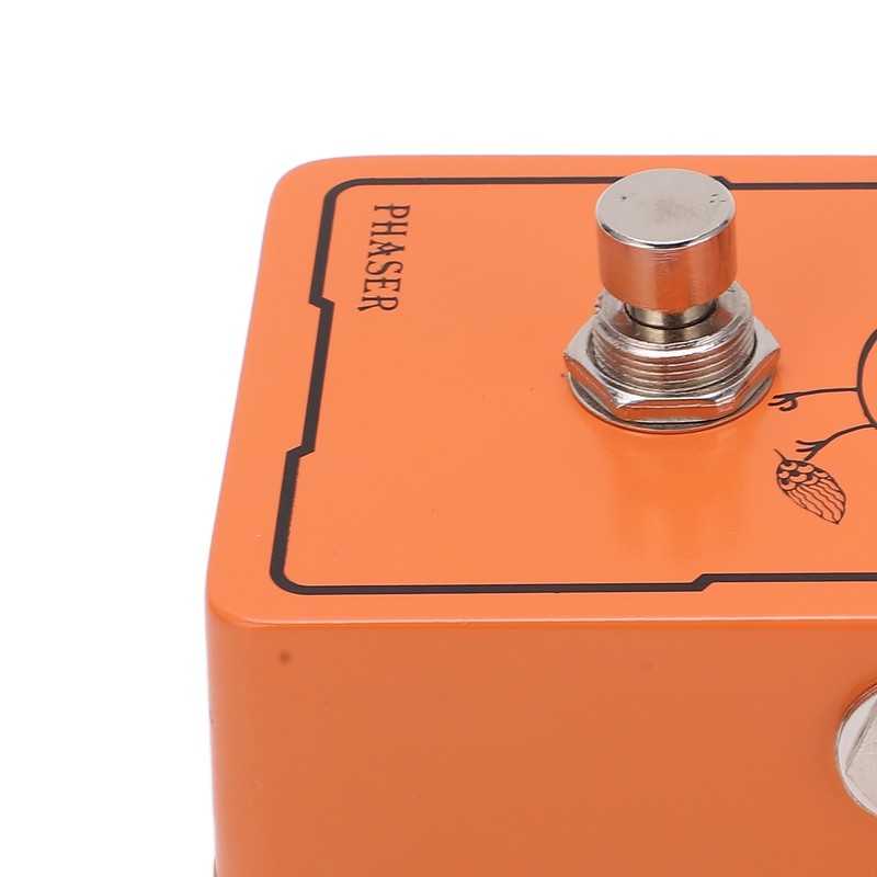 Phase Effect Metal Rate Depth Knobs Guitar Monoblock Phaser Pedal