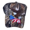 Baseball Cap with Shield Embroidered Native Pride Eagle Flag USA