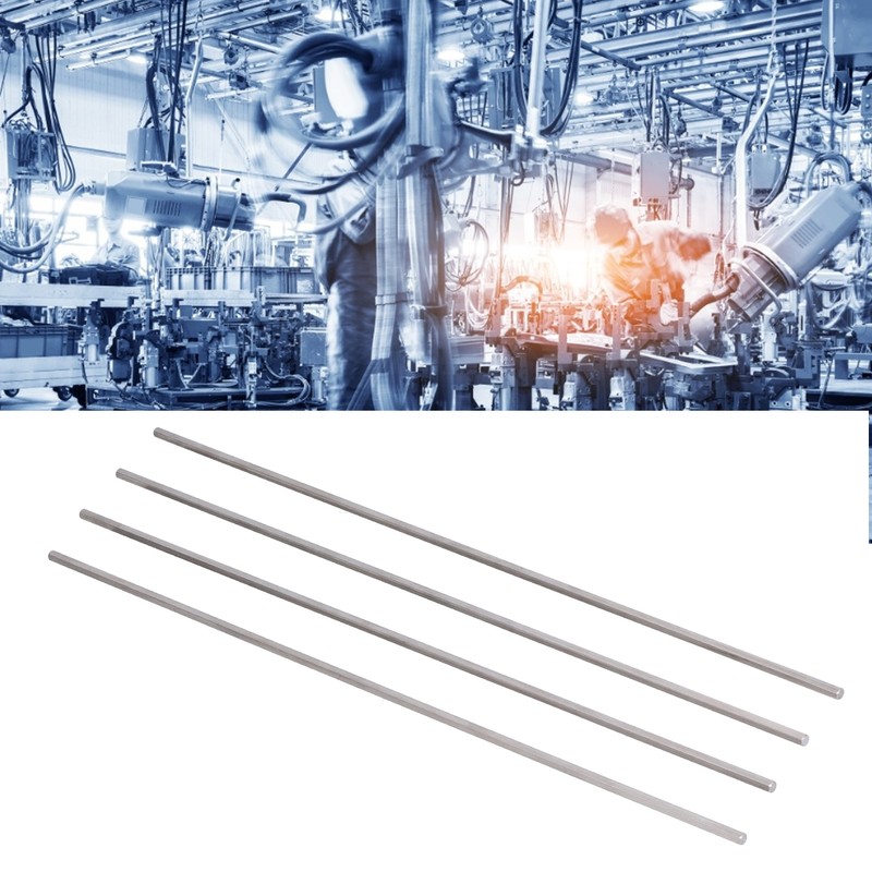 4Pcs Hex Shaft 5mm Stainless Steel High Hardness Wearproof Antislip