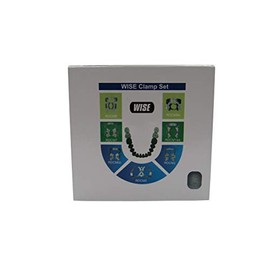 Dental Rubber Dam Clamps Set of 7 Pieces Endodontic Clamps by Wise Instruments