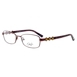 Dale Earnhardt Jr. 6743 Designer Reading Glasses for Men & Women | Burgundy Eyeglass | Custom Made | Optical Grade Readers +1.00