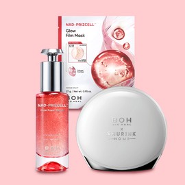 Biohealbo NAD Freeze Cell Glow Power Serum 30ml + Shrink Home Skin Booster Shot Plan (+ 1 film mask) / 바이오힐보 NAD 프리즈셀 글로우 파워 세럼 30ml + 슈링크 홈 스킨 부스터 샷 기획(+필름 마스크 1매)