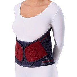 OPTEC USA Ortho Smart Back Brace (Gray, LG/XL)