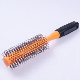 Rubber two-strand comb roll comb hair comb hair brush hair comb dry comb / 고무 두줄빗 롤빗 머리빗 헤어브러쉬 헤어빗 드라이빗
