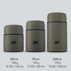 Esbit Thermobehälter Classic für Speisen - Warmhaltebehälter 750 ml in