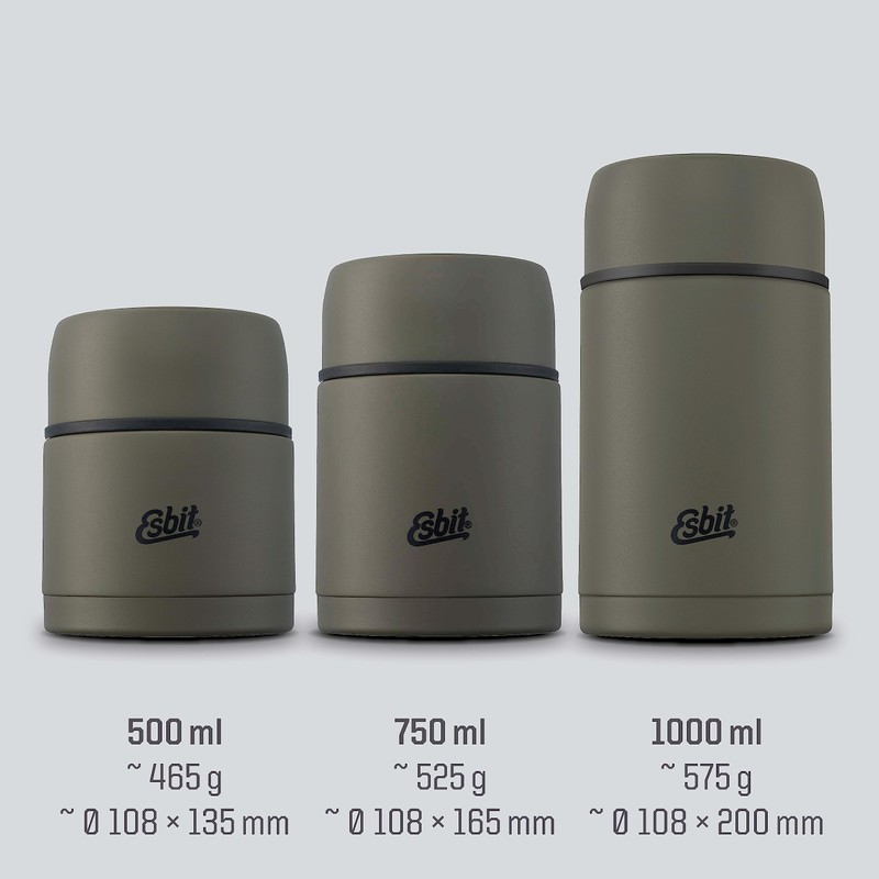 Esbit Thermobehälter Classic für Speisen - Warmhaltebehälter 750 ml in