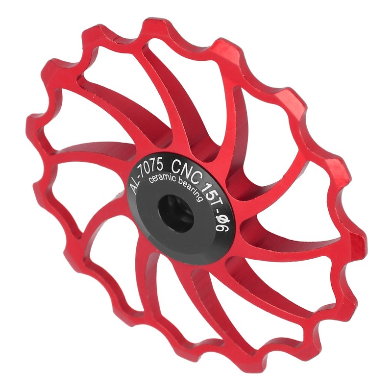 MEIJUN Rear Derailleur Guide Pulley Wheel 15T Ceramic Bearing for
