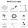 G-Promise All Metal 10 Inches Rainfall Shower Head with Handheld