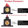 12V 30A Circuit Breaker Reset Fuse PowMr Reset,Audio Inline Fuse