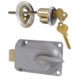 Ideal Security Inc. SK7160 Garage Door Lock, Zinc Plated