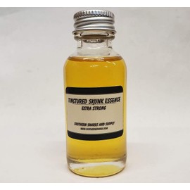 Concentrated Skunk Essence Extra Strong 1 oz Skunk Essence Skunk Spray Stop Unwanted Loitering and Unwanted Guests Stop trespassing. Cover Scent