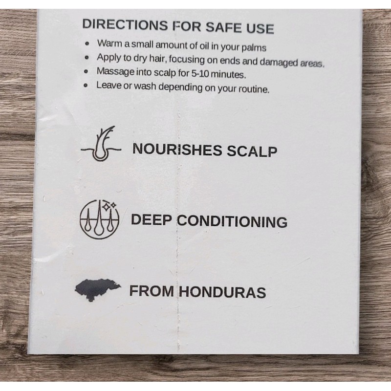 Azure 100% Batana Oil, Honduran Miracle Oil, 4oz EXP 1/2028