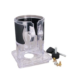 Utoolmart Woodworking Trimmer Router Transparent Plastic Base Power Tool Protective Shield Accessory Base for Makita 3703 1pcs