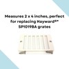 Southeastern 5 Pack Swimming Pool Deck Drain Rectangular Grate 2x4