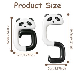 KASESSS Pack of 4 Multifunctional Hooks, Foldable Coat Hooks, Cute Hanging Hooks, Plastic Coat Hooks, Portable Hooks for Hanging, Decorative S Hooks with Non-Slip Block Hook for Home, Office