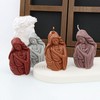 ZAKVOOR 3D Virgin Holding a Child Candle Mold Resin Casting