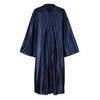 Erligo Unisex Shiny Graduation Gown and Cap Set with Tassel