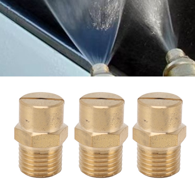 10PCS Directional Slot Nozzle Brass Cooling Misting Rustproof Heat Resistant