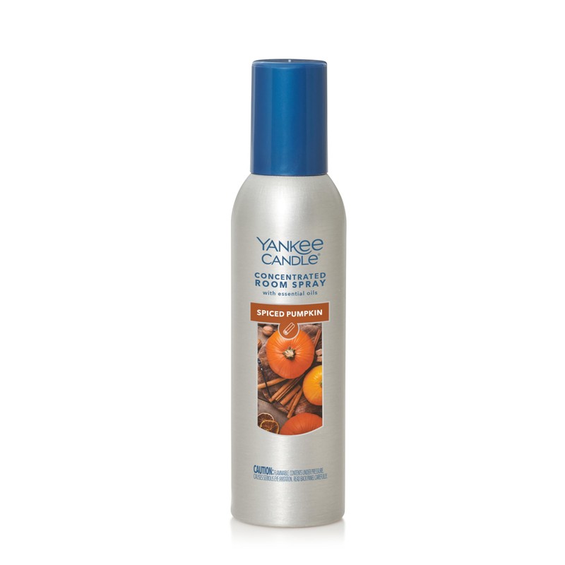 Yankee Candle Concentrated Room Spray, Spiced Pumpkin, 1.5 OZ (Pack