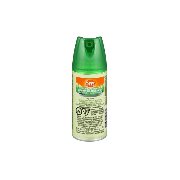 OFF! Deep Woods Insect Repellent Dry Spray 71 g