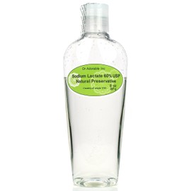 Dr Adorable - 8 oz - Sodium Lactate - 60% USP Natural Preservative Enhance Soap Hardness and Lathe (Sold by Weight)