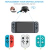 JAOYSTII Joycon Joystick Replacement 6 Pack, Replacement Joystick Analog Thumb