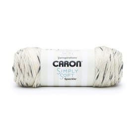 CARON Simply Soft Speckle Yarn, Seashell