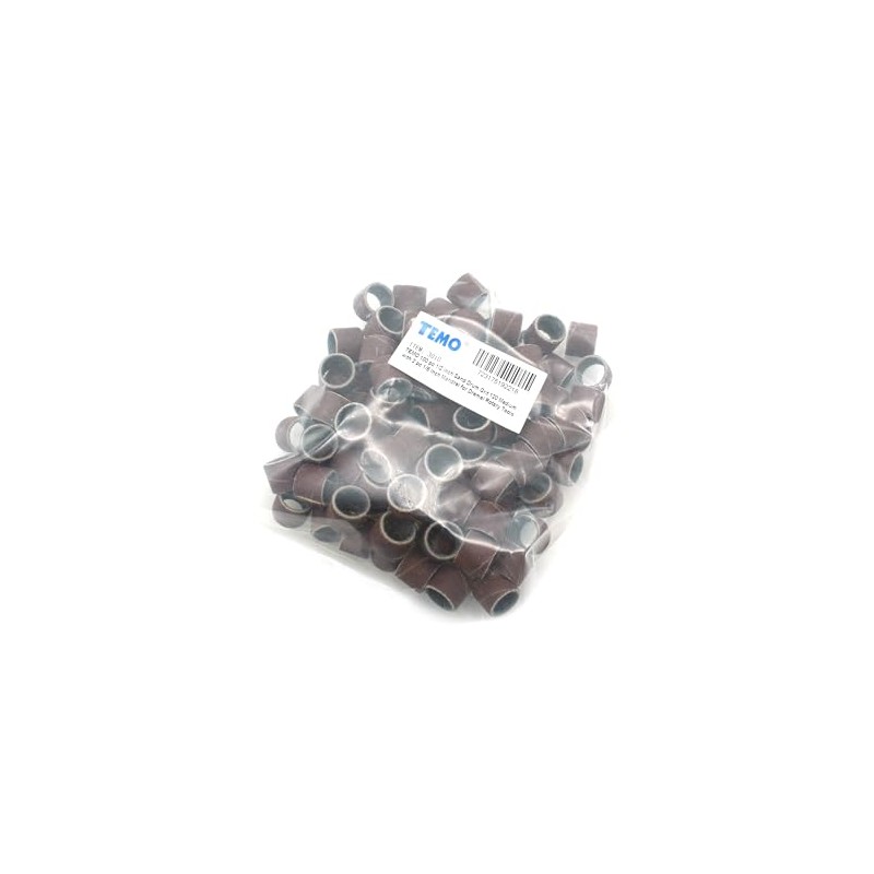 TEMO 100 pc 1/2 Inch Sand Drum Grit 120 Medium