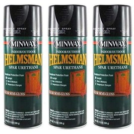 Minwax 33260000 Helmsman Spar Urethane Aerosol, 11.5 Ounce, Semi-Gloss 3 Pack