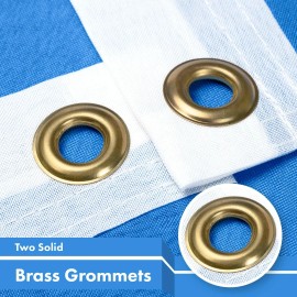 UD_G128 3 Pack: Somalia (Somali) Flag  3x5 feet  Printed 150D Indoor/Outdoor, Vibrant Colors, Brass Grommets, Quality Polyester,
