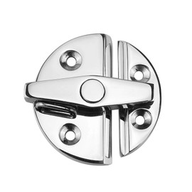 NRC&XRC Marine Grade 316 Stainless Steel 2-1/4" (57mm) Turn Twist Button Door Catch Latchfor Door Cabinet