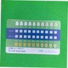 TOVINANNA 2sets Tooth Contrast Cards Teeth Shade Guide for Easy