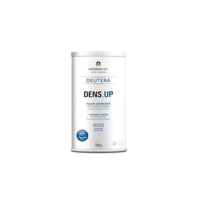 Dens up, addensante a base di amido di mais, per