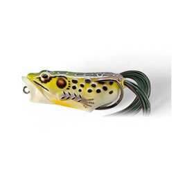 Frog Popper Hollow Body 3/8Oz Topwater Lure 3/8Oz Emerald Brown Fishing Lures Bass Jigging Bait Jig Lure Weedless Soft Plastic Swimbait Accessories Freshwater