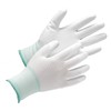 [ミドリ安全] 品質管理 手袋 作業用 低発塵 すべり止め NPU130N 手のひらコーティング M 10双/袋