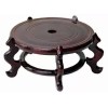 Asian Home "Beautiful Hand Craft Rosewood Oriental Vase Stand 7.5"""