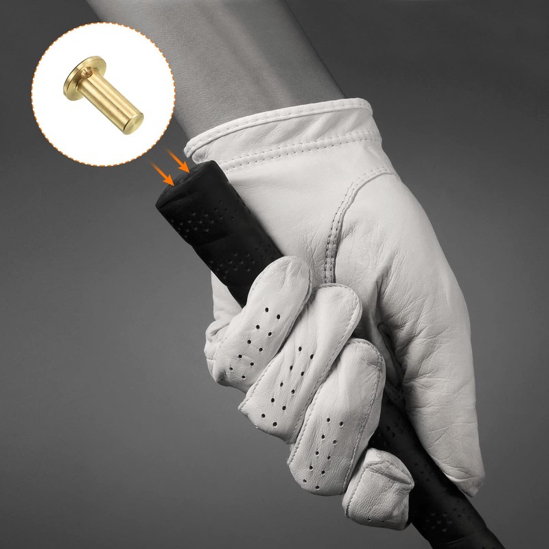 PATIKIL 2g Golf Brass Tip Weight Swing Balance Adjustment Tip