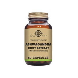 Solgar Ashwagandha Root Extract Vegetable Capsules - Pack of 60