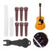 Guitar Bridge Pin Pegs Puller Cocobolo Wood Stringed Instrument Accessories