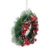 Christmas Wreath Hand Made Simulation Pine Cone Wreath Christmas Gift